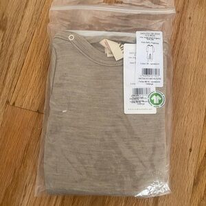 Siskin Jammies 0-3 months Organic Cotton Kids One Piece - Sand